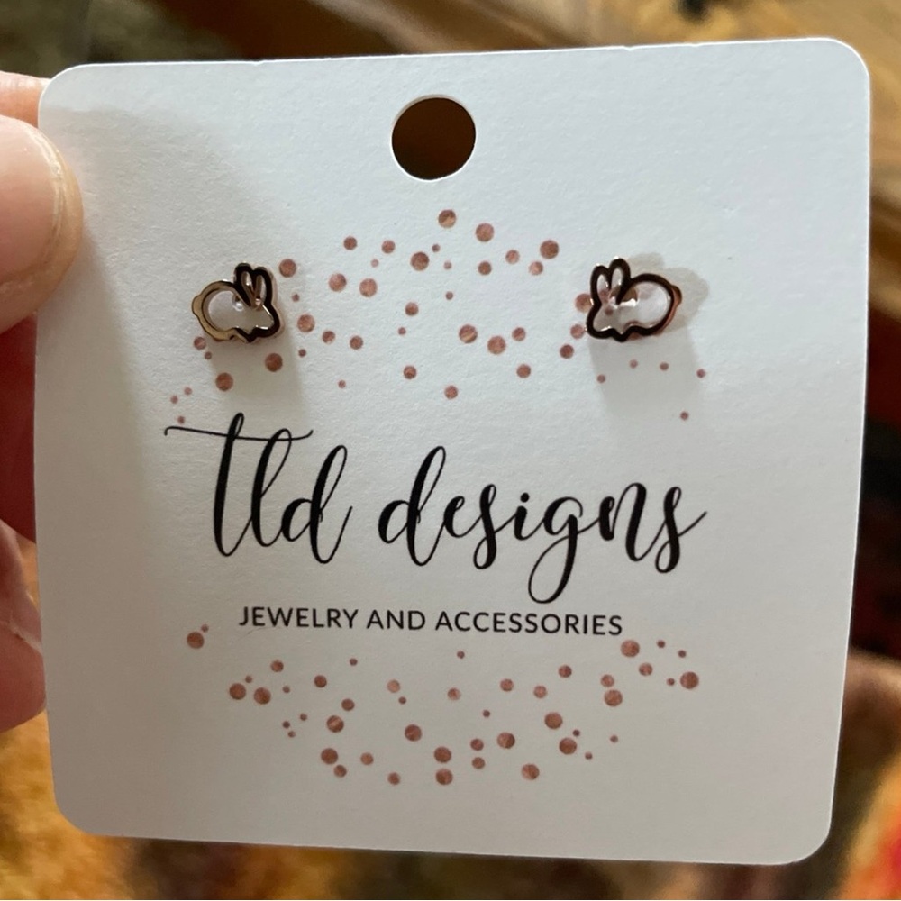 TLD Designs Bunny Earrings